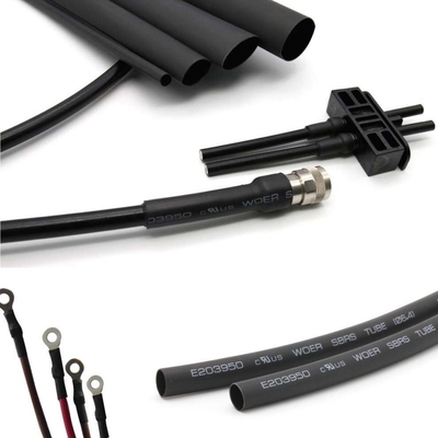 Giá tốt Ống co nhiệt tường kép 3.2mm Polyolefin đen 1mm trực tuyến