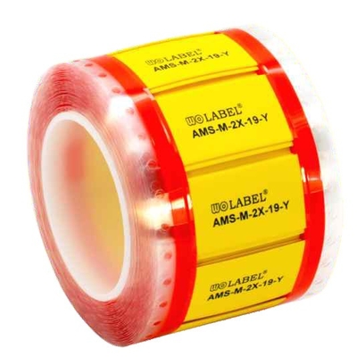 Giá tốt Ống dây cách nhiệt co ngót 2,0mm màu vàng Đánh dấu dây ống co nhiệt 0,5 mm trực tuyến