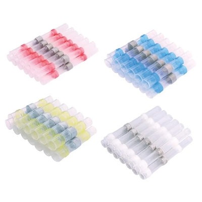 Giá tốt Red Blue White Yellow Heat Shrink Wire Butt Connector Bộ đầu nối dây IP67 trực tuyến
