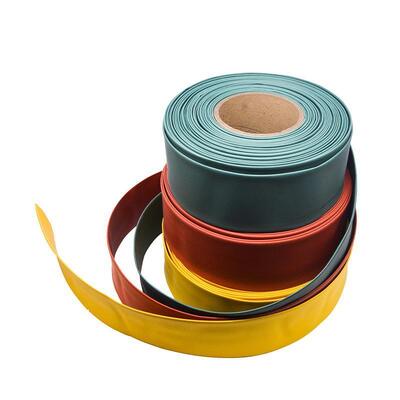 Giá tốt Heat Shrinkable Tubing 2:1 Flame Retardant Halogen Free , Black/White/Red/Blue/Yellow  0.5mm-150mm Diameter 125℃ Single Wall Tube trực tuyến