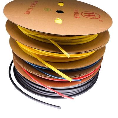 Giá tốt 41 tỷ lệ co lại cao ống co lại nhiệt tường kép điện chống nước công nghiệp màu đen, đỏ, vàng, trong suốt trực tuyến