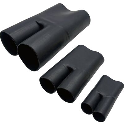Giá tốt 2 Core 3 Core Cable Boot Heat Shrink Finger Boot Black Place China Supply trực tuyến