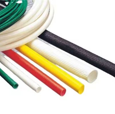 Giá tốt Chống lão hóa tuyệt vời Sleeve sợi thủy tinh silicone với độ linh hoạt cao và nhiệt độ 200 ° C để cách nhiệt công nghiệp trực tuyến