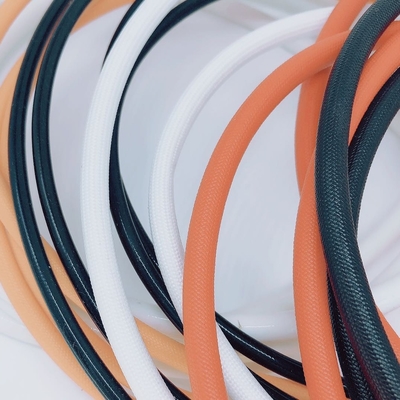 Giá tốt Ống sợi thủy tinh silicon trắng 100m, ống sợi thủy tinh bện 12mm trực tuyến