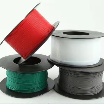 Giá tốt Ống chống cháy cuộn 100m Dây cách điện Teflon rõ ràng màu đỏ trực tuyến