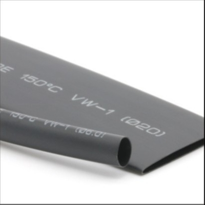 Giá tốt Ống cách nhiệt co ngót 2,4mm Fluoroelastomer, Ống co nhiệt polyolefin tường mỏng màu đen trực tuyến
