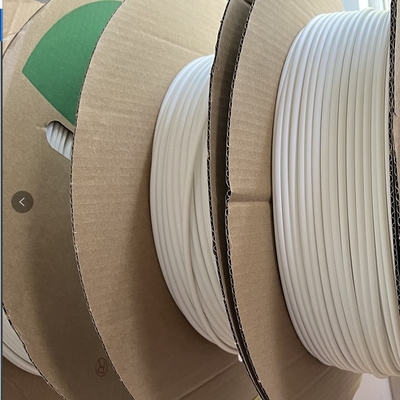Giá tốt Ống co nhiệt tường đơn màu trắng Ống cao su Halogen miễn phí 4mm Tỷ lệ 2X trực tuyến