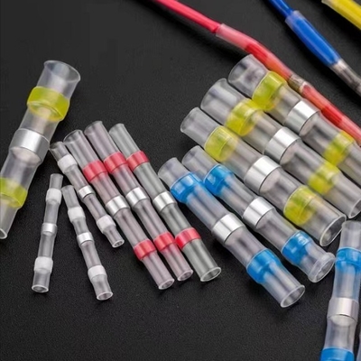 Giá tốt Đầu nối co nhiệt chống thấm nước 14-16awg, Đầu nối mối nối mông hàn 2/1 trực tuyến