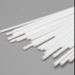 Giá tốt Đúc PTFE tròn Thanh 300mm, Thanh PTFE phủ than chì trắng trực tuyến